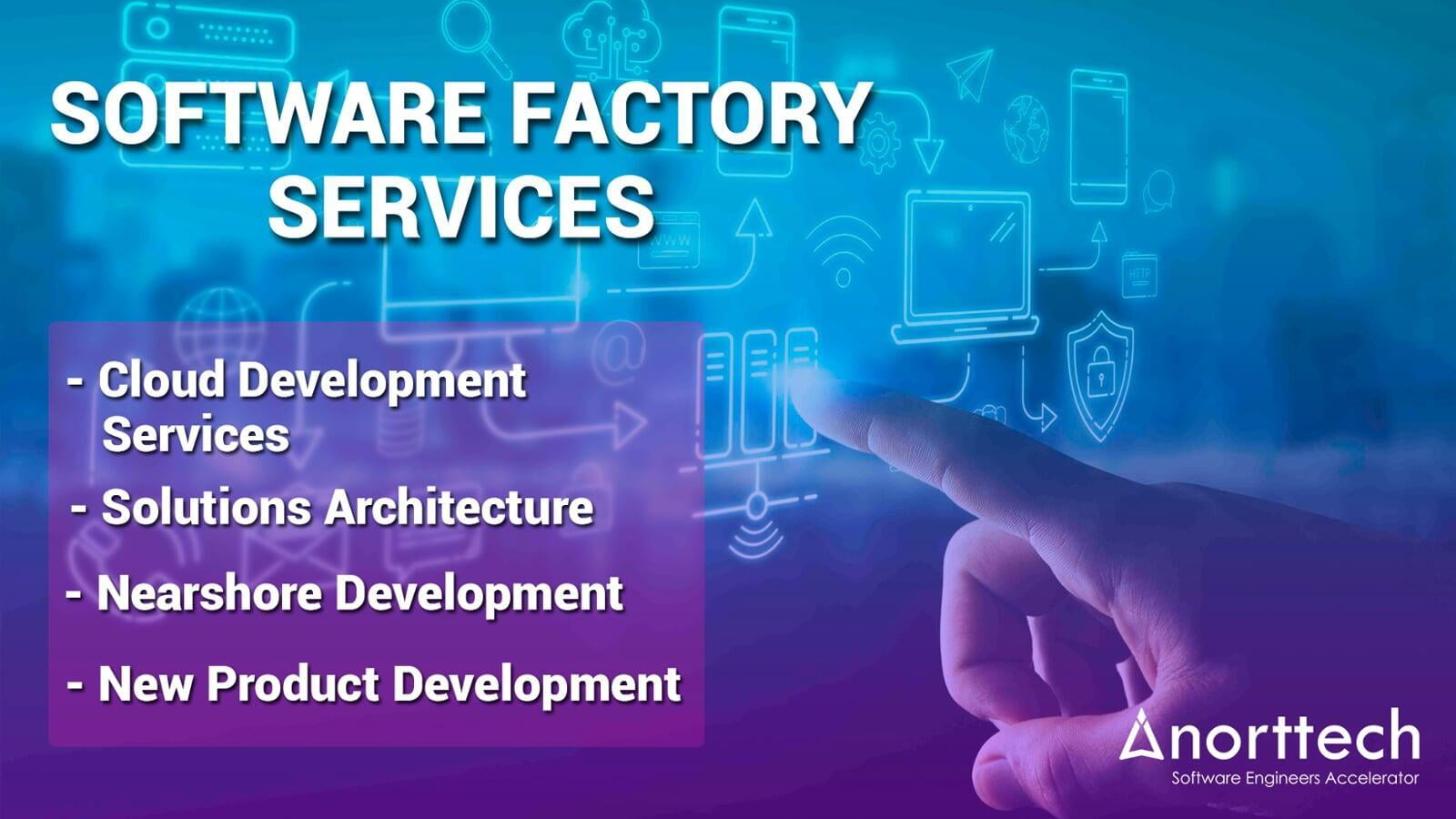Proveedor de servicios de Software Factory El Salvador | Nortech